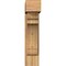 Ekena Millwork Olympic Block Rough Sawn Bracket w/ Offset Brace, Western Red Cedar, 8"W x 24"D x 36"H BKT0806X24X36OLY05RWR - alternate 3